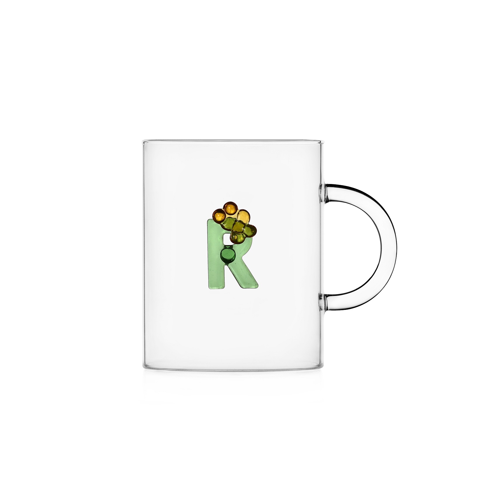 Mug Ichendorf Collezione Greenwood Alfabeto Fiorito Lettera R